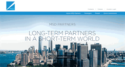 Desktop Screenshot of msdpartners.com